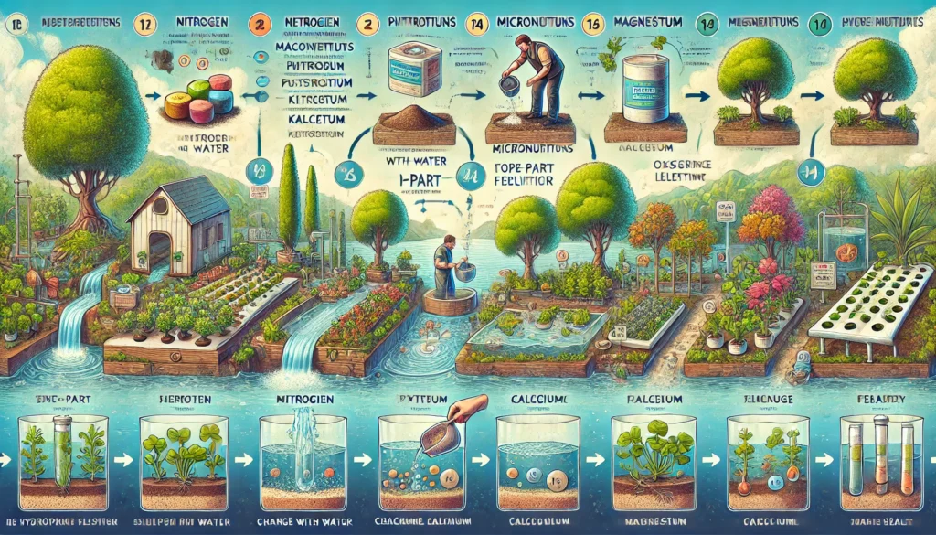 How Do You Fertilize Water for Hydroponics?